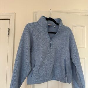 TNA POLAR FLEECE Light Blue Fleece Pullover